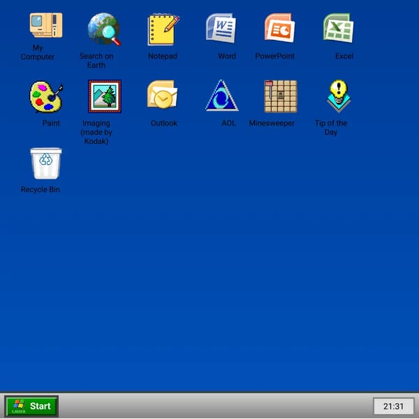 Windows 95 — Web Edition