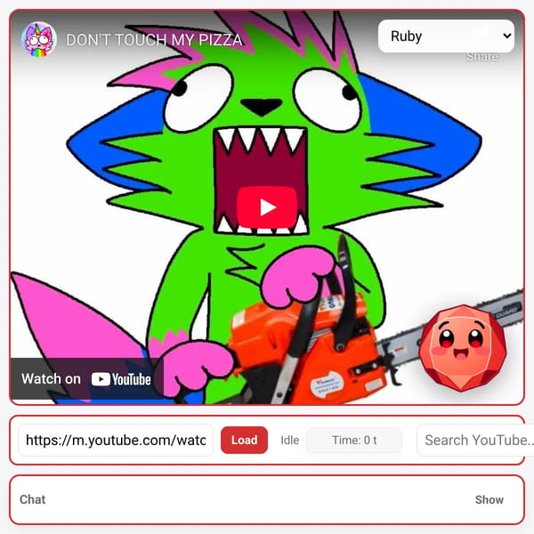 Ruby Video Reactor
