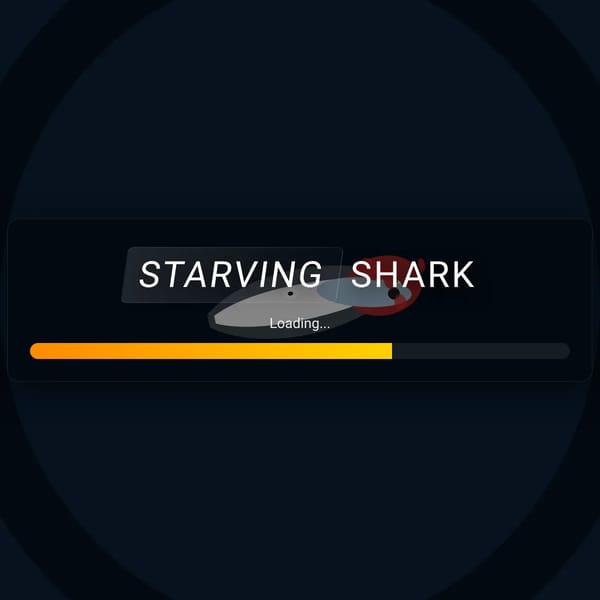 Starving shark