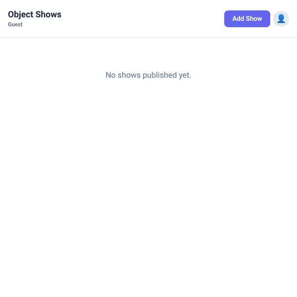 Object Show Directory