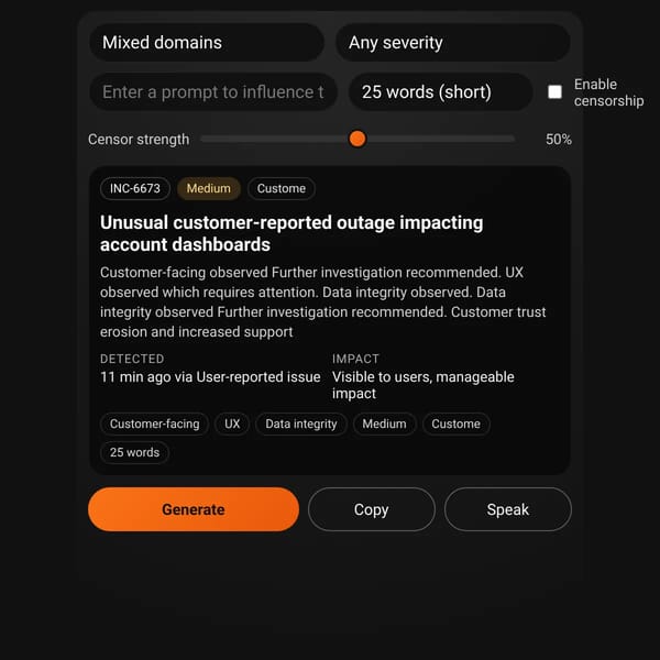 Incident Generator