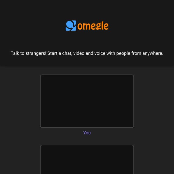 Omegle-Inspired Video Chat