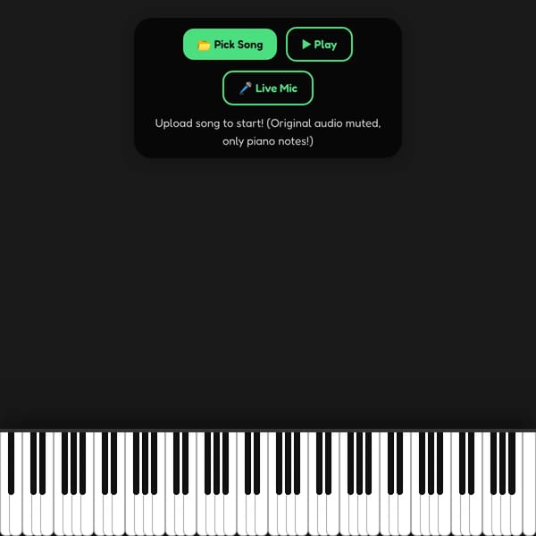 Filown - A piano visualizer using mp3 files