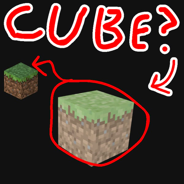 (minecraft) cube