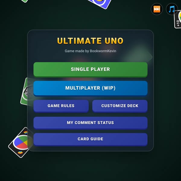Ultimate Uno fixed by wenda