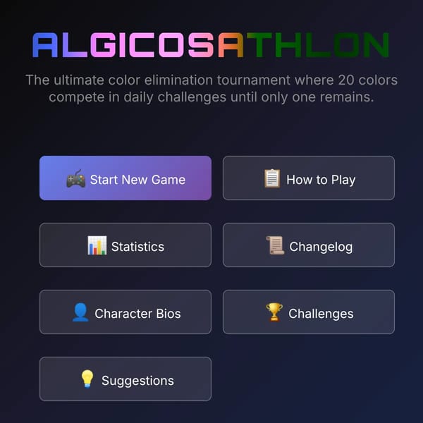 Algicosathlon Simulator