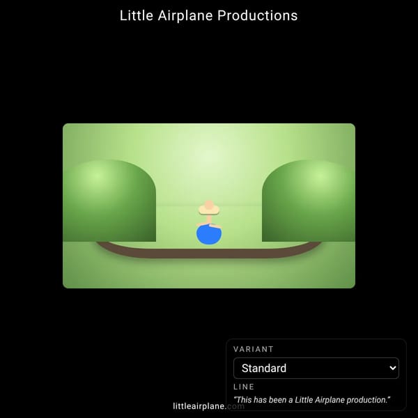 Little Airplane Productions Logo Variations