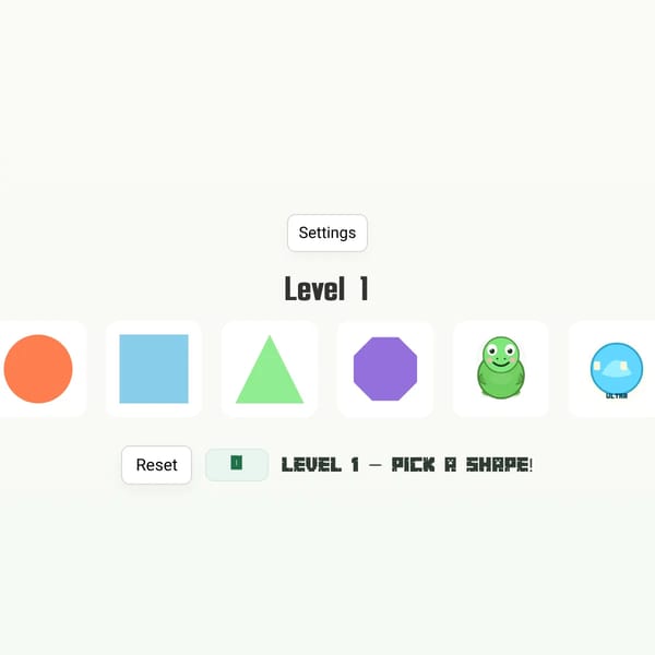 Tap 1 Shape