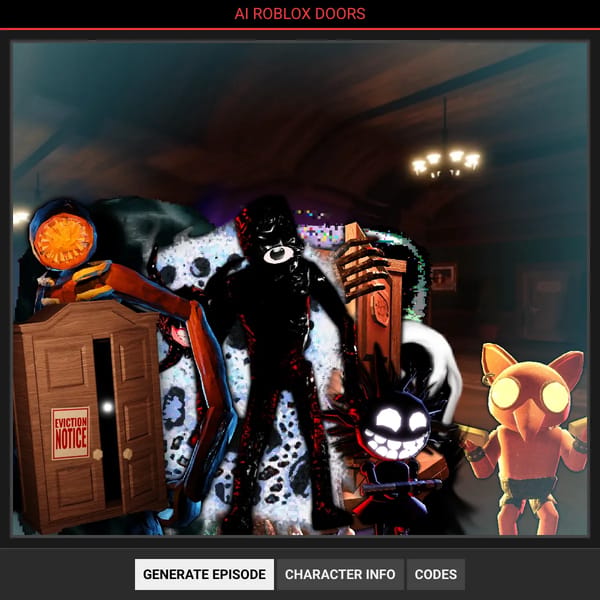 AI Roblox Doors - Topic generator (DISCONTINUED)