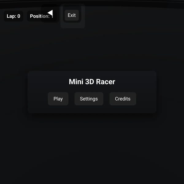 Mini 3D Racer
