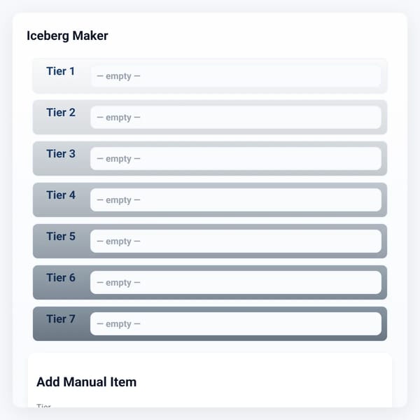 Iceberg Maker(Beta)