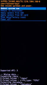 Recovery Reset Simulator