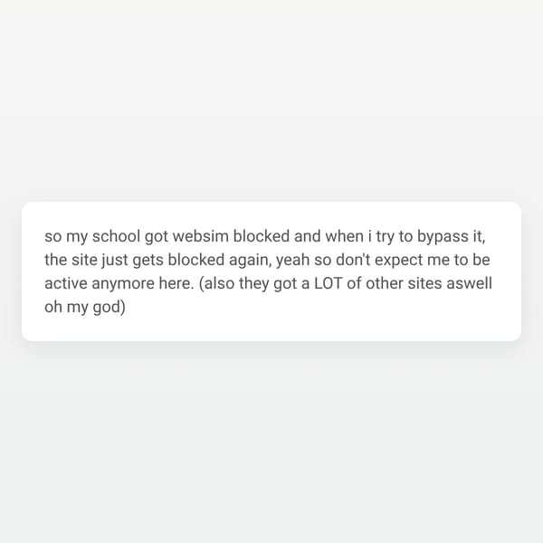 sort of a goodbye