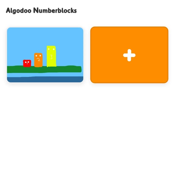 Algodoo Numberblocks