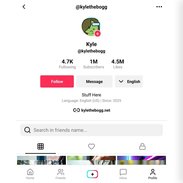 BoggTok Profile Simulator (2.0)