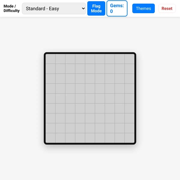 Infinite Minesweeper
s