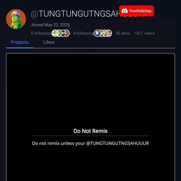 My prototype account