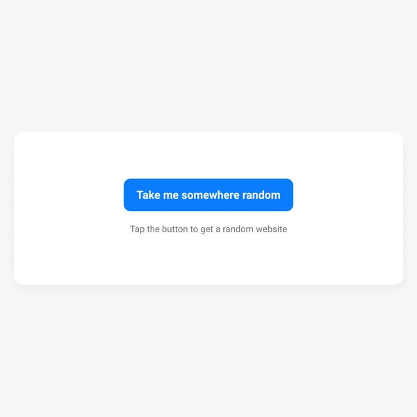 Random Website Generator