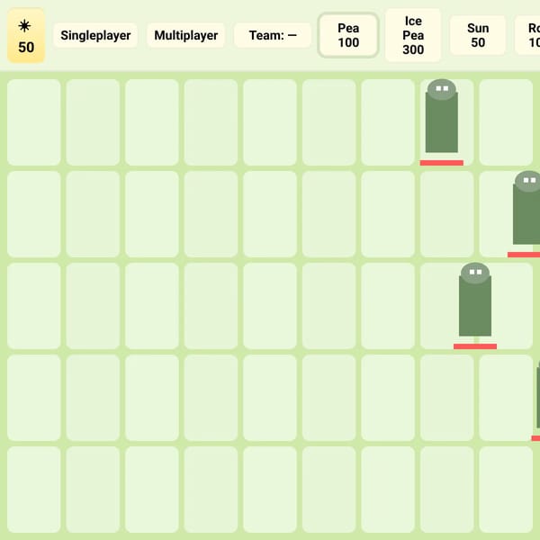 Mini Plants vs Zombies