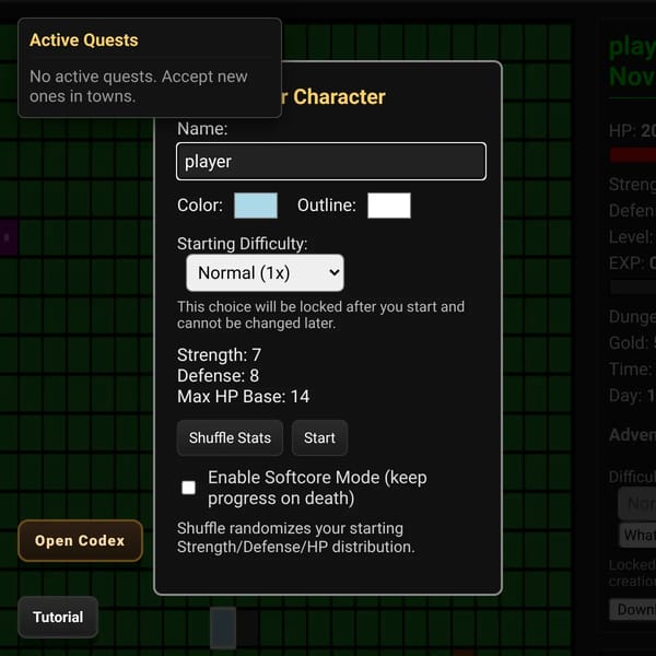 Roguelike Loot Driven game