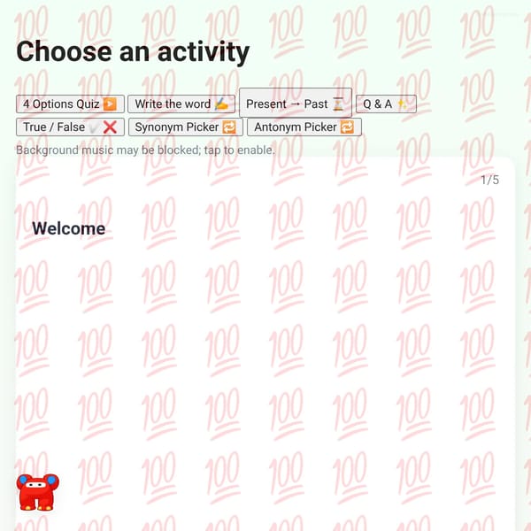 English Kahoot