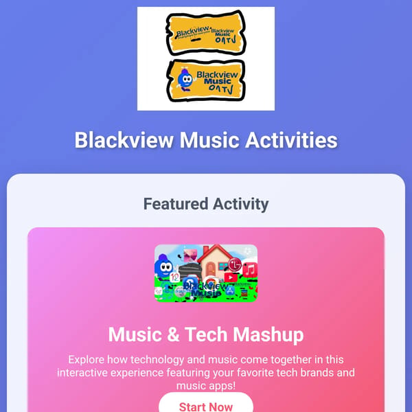 Blackview Music Activities