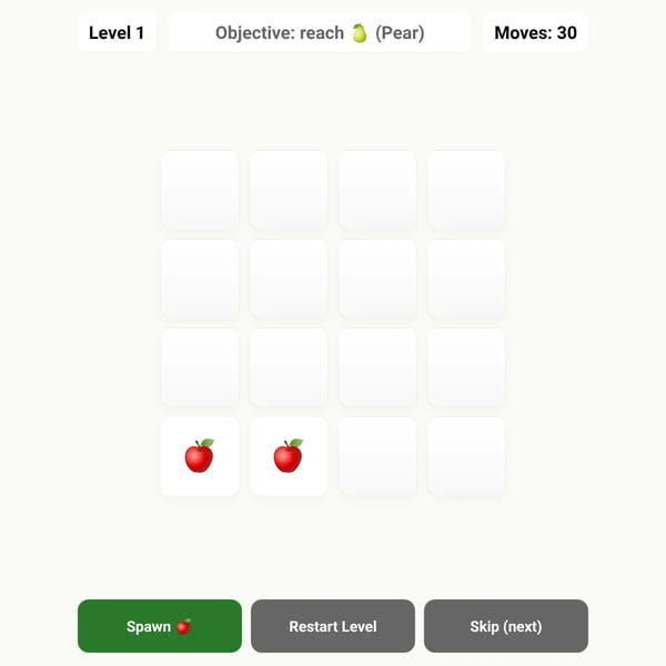 Fruit merge