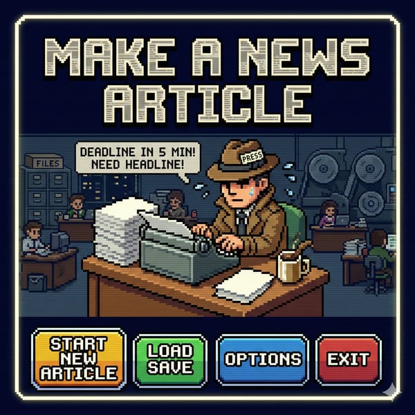 Make a News article