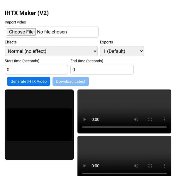IHTX Maker (V2)