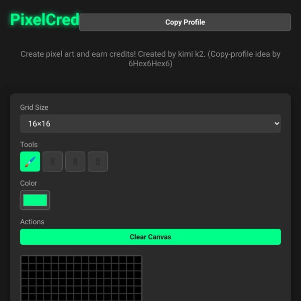 PixelCred - Earn Credits