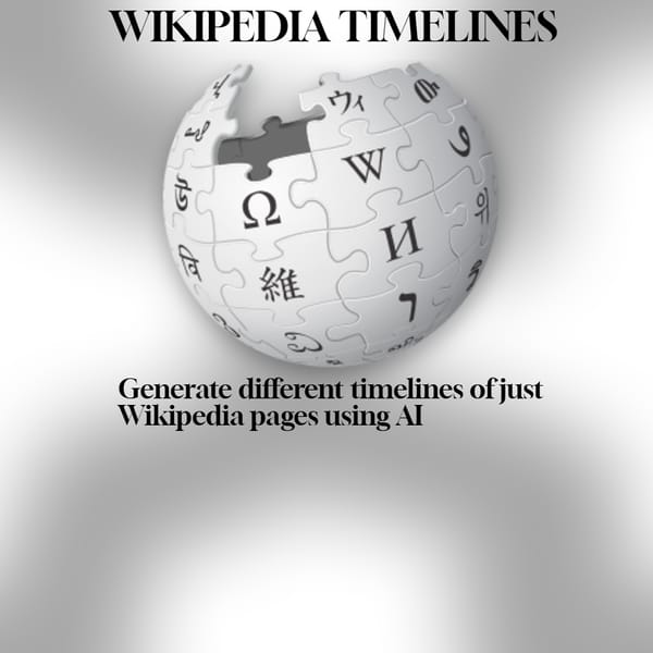 WikiTimeline AI