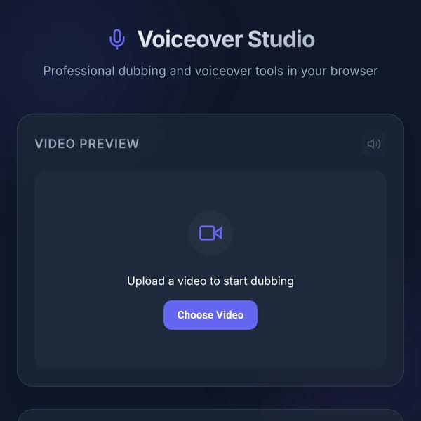 Voiceover Studio