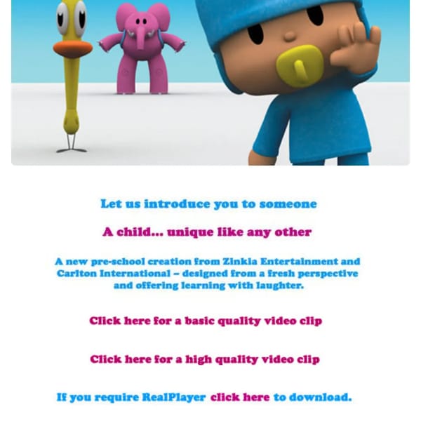 Pocoyo (2003) (Carlton)