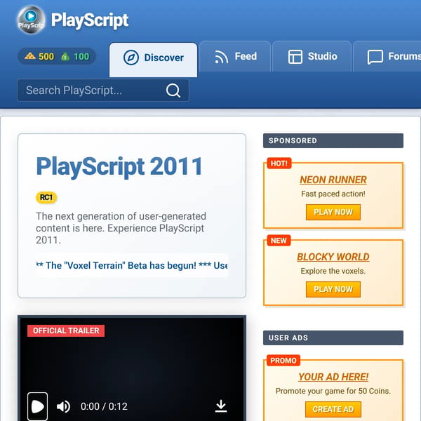 PlayScript | Create & Play