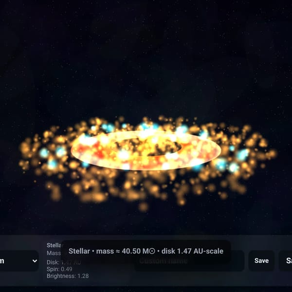 Procedural Black Holes