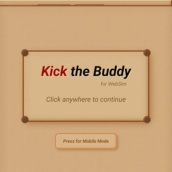 Kick the Buddy - Advanced Physics