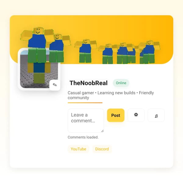 TheNoobReal — Profile