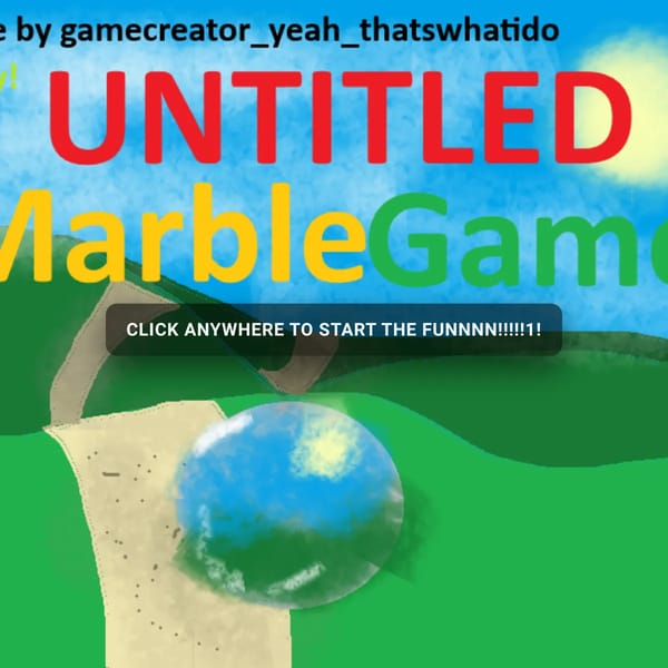untitled marble simulator