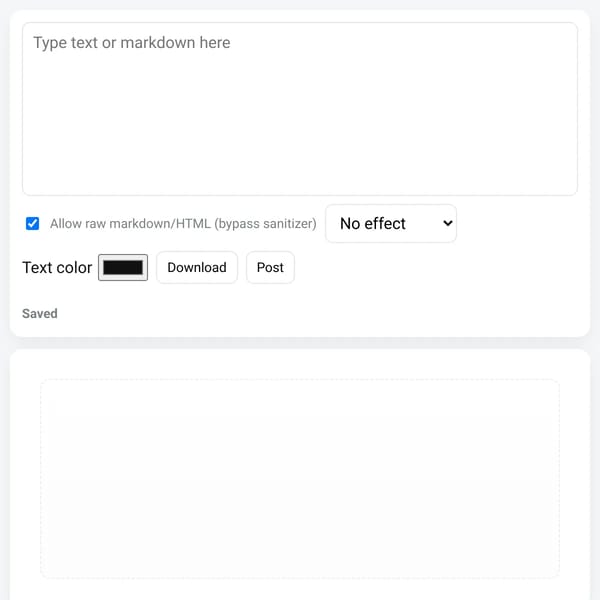 Text Effect Generator