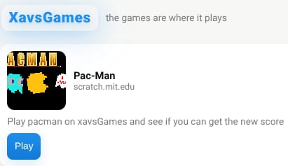 XavsGames (beta)