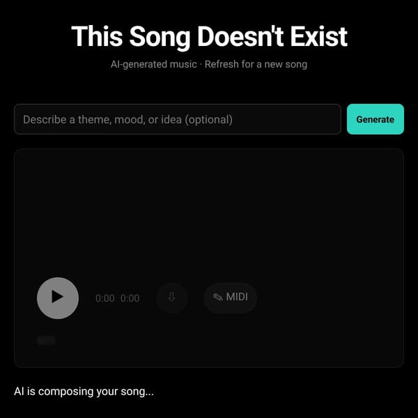 This Song Doesn't Exist