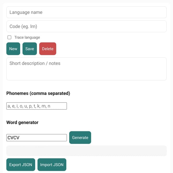 Languages Maker