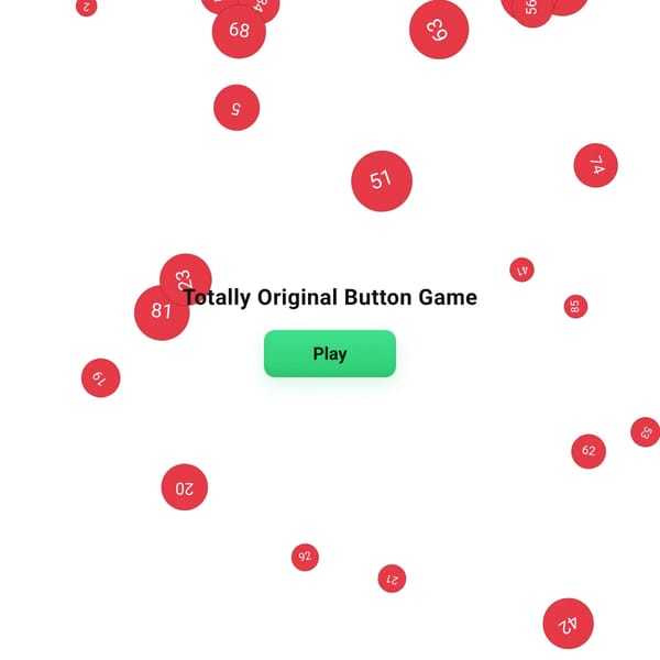Totally Original Button Game