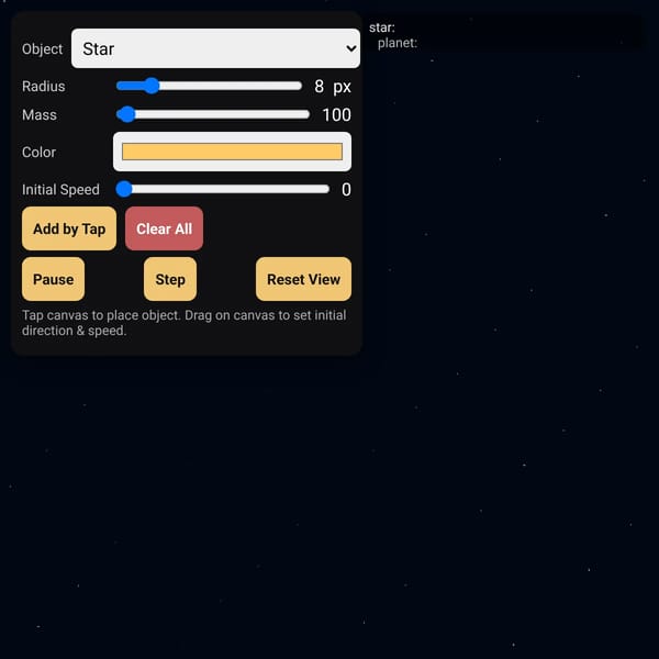 Solar System Builder