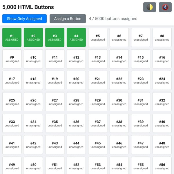 5,000 HTML Buttons