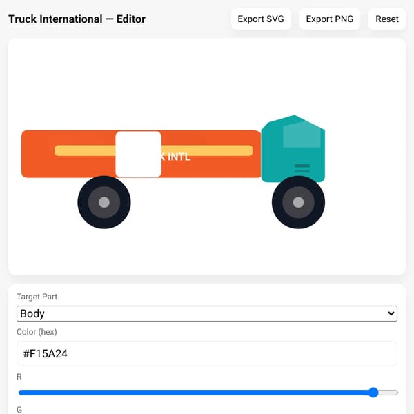 Truck International — Editor