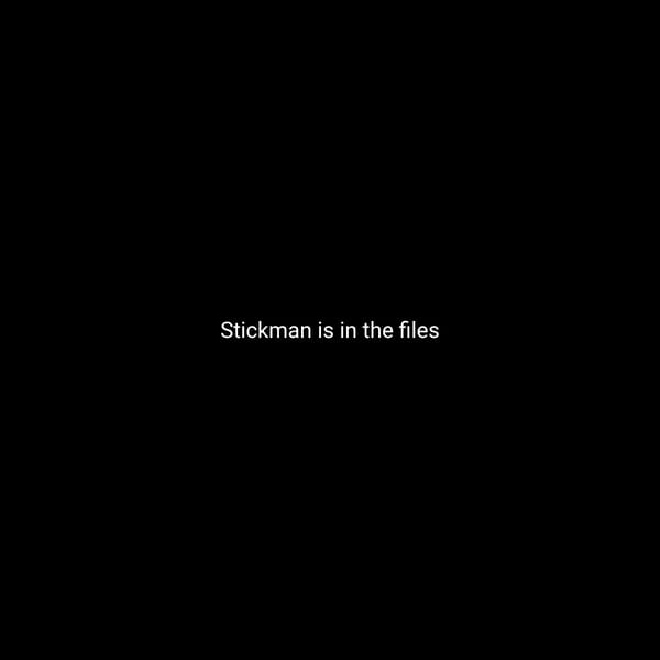 Stickman Is in the Files