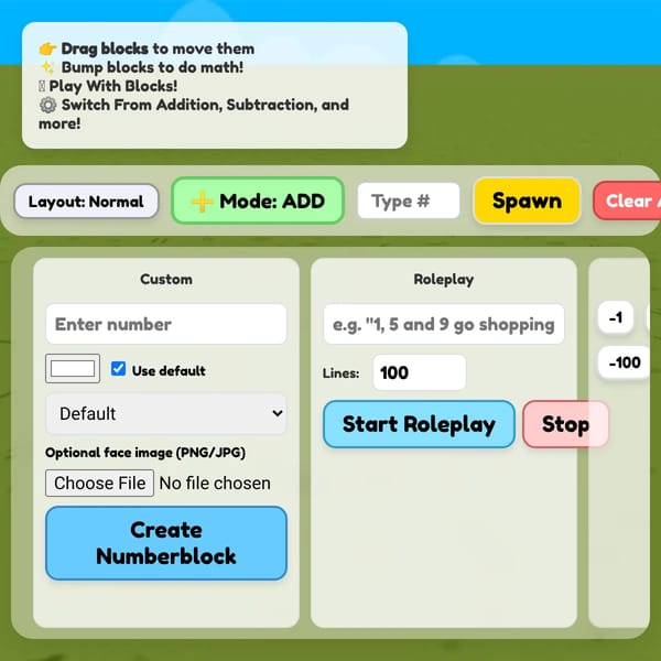 Numberblocks Fictional Googology Playground