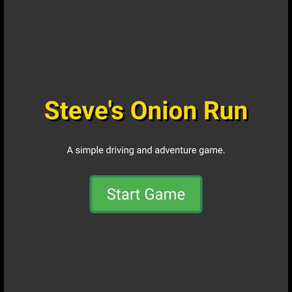 Steve's Onion Run