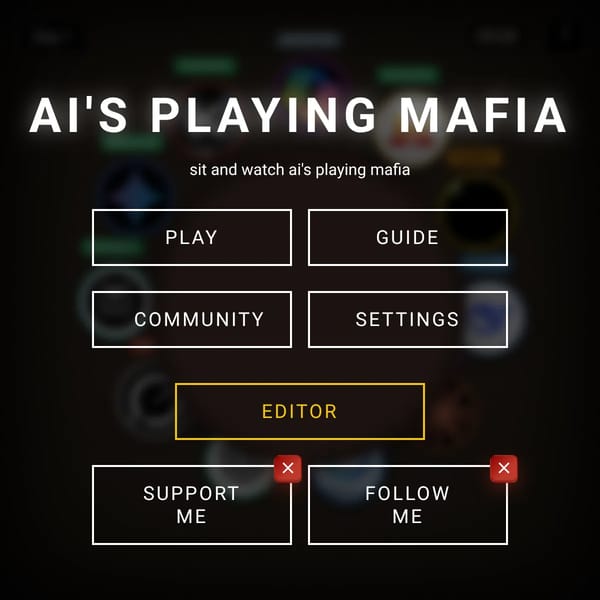 ai is playing mafia but something is weird